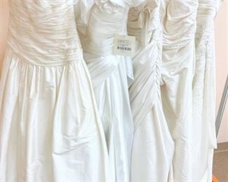 Fabulous Five - Lot of Designer Sample Bridal Gowns