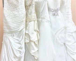 Fabulous Five - Lot of Designer Sample Bridal Gowns