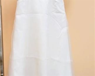 Demetrios Size 10 Designer White Flower Girl Special Occasion Dress
