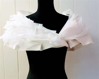 Jasmine Haute Couture Size 12 Ivory Designer Wedding Bridal Bolero Shrug