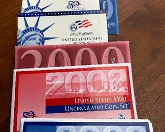 Uncirculated U.S. Mint Sets