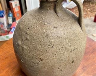 Early N.C. Salt Glaze Pottery Jug