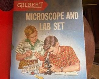 Gilbert Microscope and Lab Set