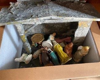 Vintage Nativity Set