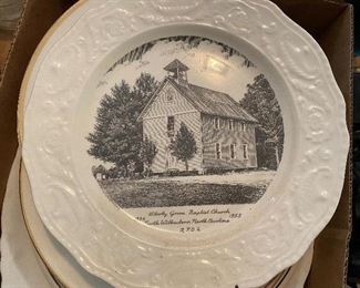 Moravian Church Plates