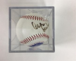 Baseball signed by Don Sutton 