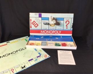 1975 Monopoly board game