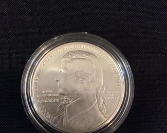 2005-P Uncirculated Commemorative 90% Silver Dollar, Chief Justice John Marshall.
