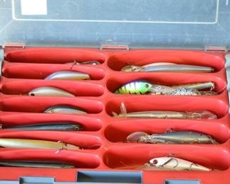 7520 Lg. Case with Fishing Lures