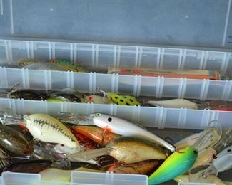 7522 Lg. Case with Fishing Lures