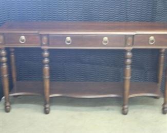 1910 Sherrill Mahogany Sofa Table