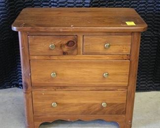 3705 Small 4 Drawer Chest