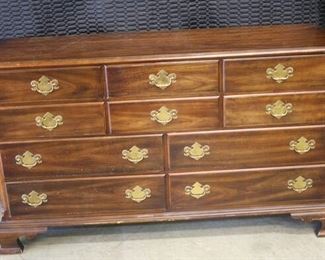 3713 Mahogany Dresser Base