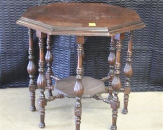 3717 Octagon Lamp Table