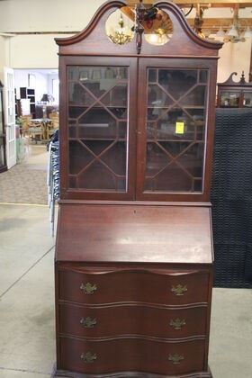 3720 Mahogany Dropfront Secretary