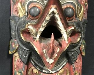 Balinese Wooden Figural of Rangda