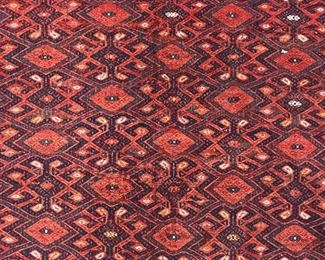 Antique Handmade Wool Carpet