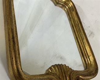 Carved Gilt Wood Italian Mirror