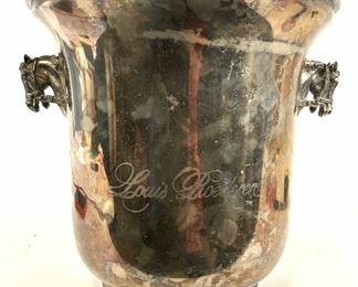 Vintage PRODUX French Silver Plate Ice Bucket