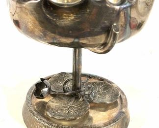 HUKIN&HEATH Antique Silver Pedestal Bowl, England