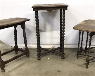 Antique Wooden Country Primitive Style Table
