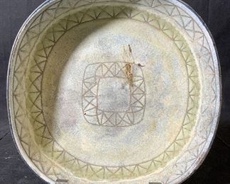 Antique Trademarked Ceramic Bowl Vessel