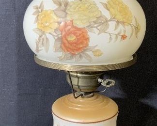 Victorian Gone With The Wind Lamp