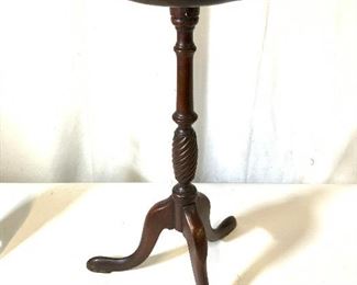 Antique Wood Pedestal Table