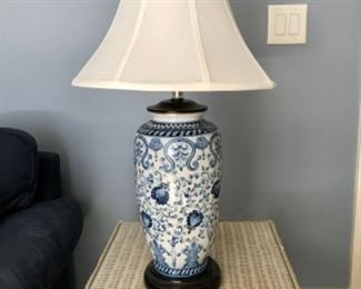 Pair Chinoiserie Lamps 