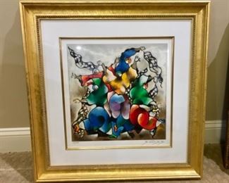 Framed Limited Edition Lithograph Schluss