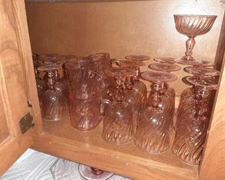 PINK STEMWARE