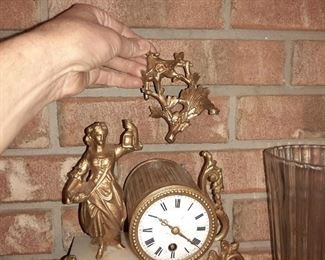ART NOUVEAU CLOCK (AS-IS)