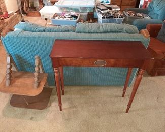 LR TABLE & UPHOLSTERED FURNITURE
