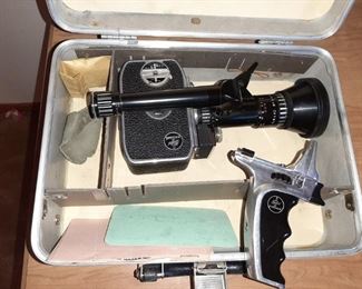 VTG. PAN CINOR "40" 8 MM REFLEX MOVIE CAMERA