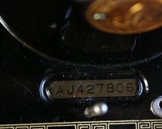 Vintage 1950s Singer Console Sewing Machine