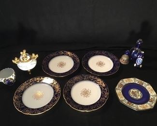 Beautiful Blue and Gold