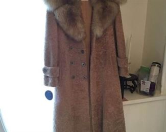 Fur Collared Coat