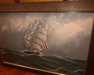 Ship painting 