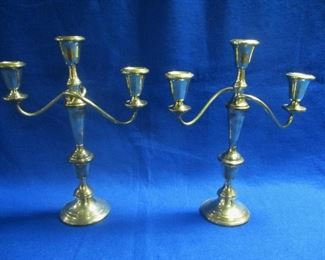 Sterling Candelabras