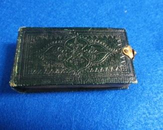 Miniature Tintype Photo Album full