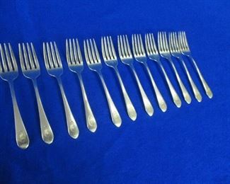 Lunt American Plain Salad Forks Sterling Silver SOLD!