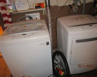 L G Washer and dryer (less than 3 yrs old)