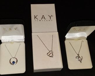lots of Kay Jewelers sterling 