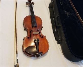 violin with case and bow exc. 