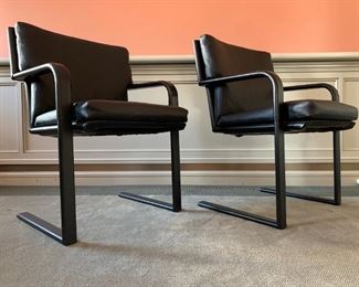 https://huntestatesales.com/product/matteo-grassi-leather-wrapped-cantilever-arm-chairs-pair/