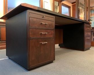 Executive Double Pedestal Desk By Kochman Reidt And Haigh