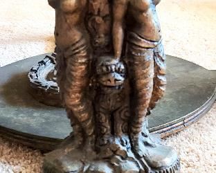 Carving on oriental furniture