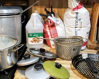 More pots & supplies