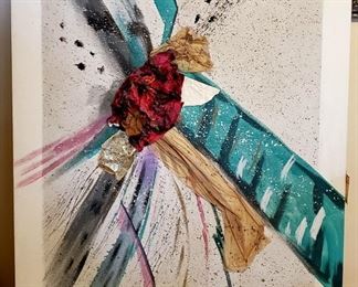 New addition: 60" x 40 " original art