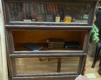 Barrister book case from dentist office 